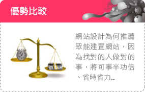 優勢比較